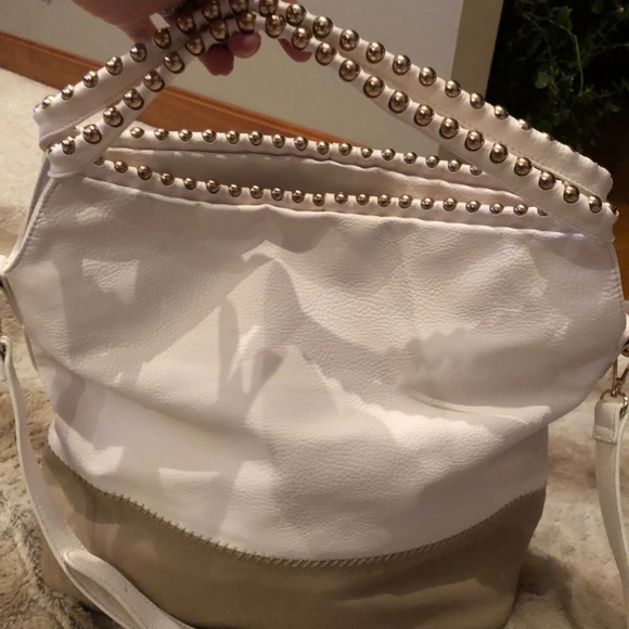 Large Faux Leather Hobo Bag - Picture 7 of 11